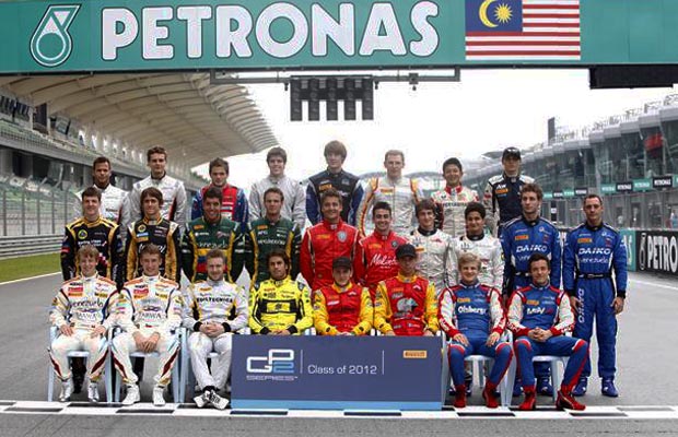 GP2 drivers for 2012