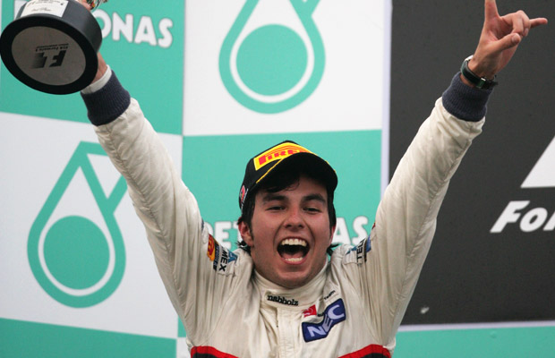 Sergio Perez Grand Prix Maleisie 2012