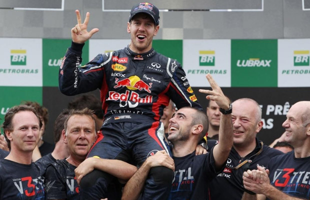 Sebastian Vettel 3 times world Champion F1