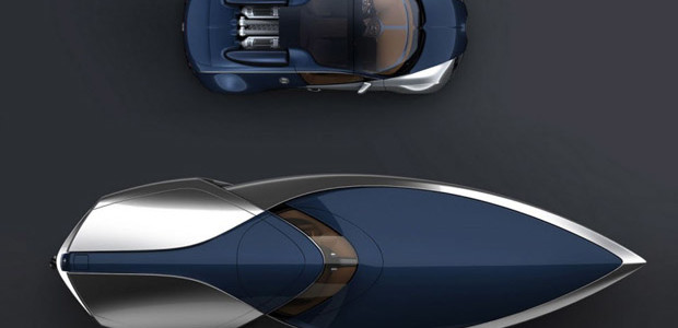 Bugatti Veyron Sang Bleu Speedboat Concept