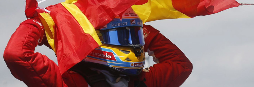 Fernando Alonso Grand Prix Spanje