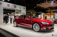 Tesla Model S Brussel Autosalon 2014-1