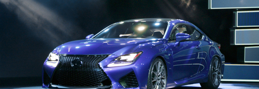 Lexus RC F Detroit Motor Show 2014