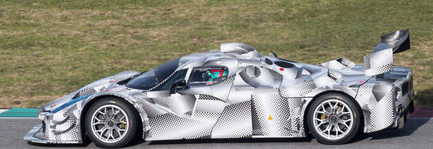 Ferrari LMP1 Prototype spyshot