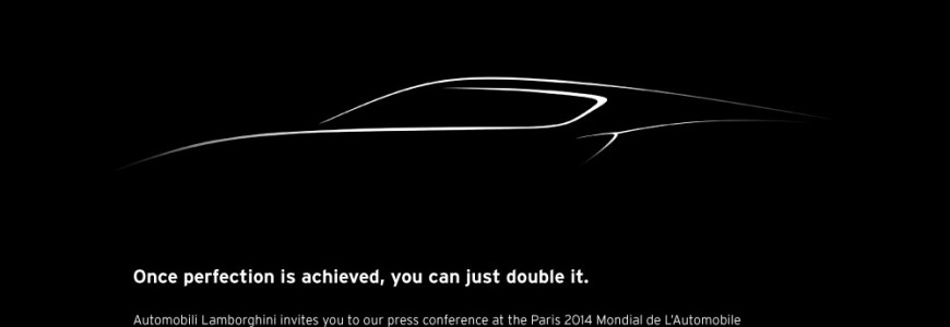 Lamborghini Asterion concept paris motor show 2014 mondial de l automobile