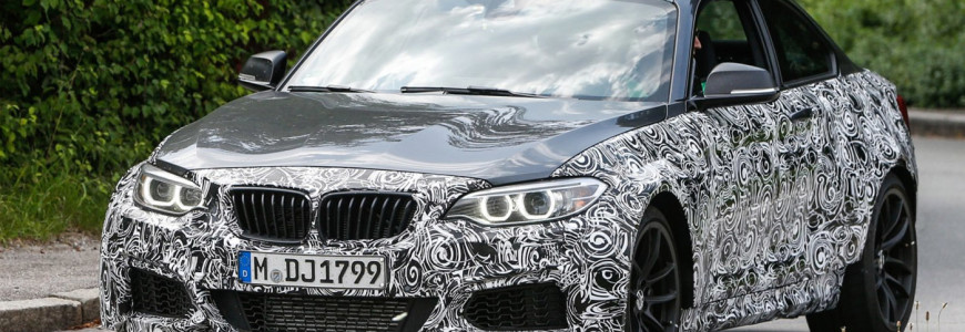 BMW M2 spyshot 2015