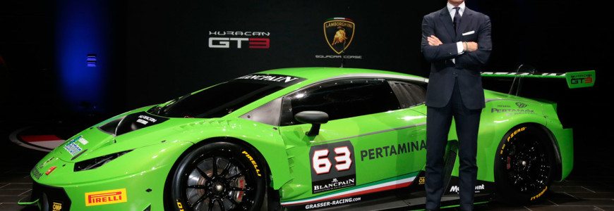 Lamborghini Huracan GT3 launch
