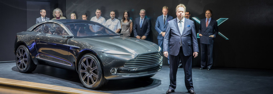 Aston Martin DBX Concept Andy Palmer Aston Martin stakeholders Autosalon Geneva Motor Show 2015-1