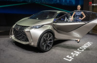 Lexus LF-SA Concept Cross Over Geneva Motor Show 2015-1