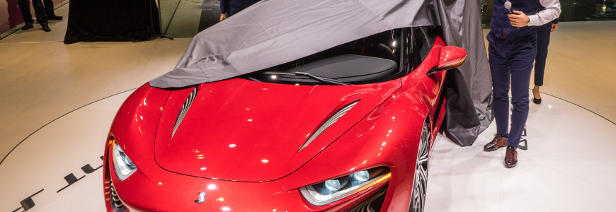 NanoFlow Cell Quant F Concept Hydrogen powered Geneva Motor Show 2015-1