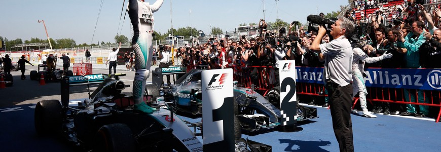 Nico Rosberg Mercedes AMG F1 Circuit de Catalunya Barcelona Spanish Grand Prix 2015