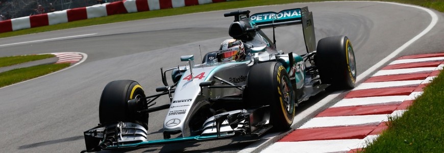Lewis Hamilton Mercedes AMG F1 Grand Prix Canada 2015