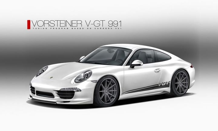 Vorsteiner V-GT body-kit voor de Porsche 911 (991) Carrera