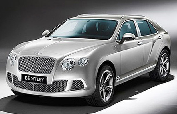 Een artist impression van de Bentley SUV Concept.