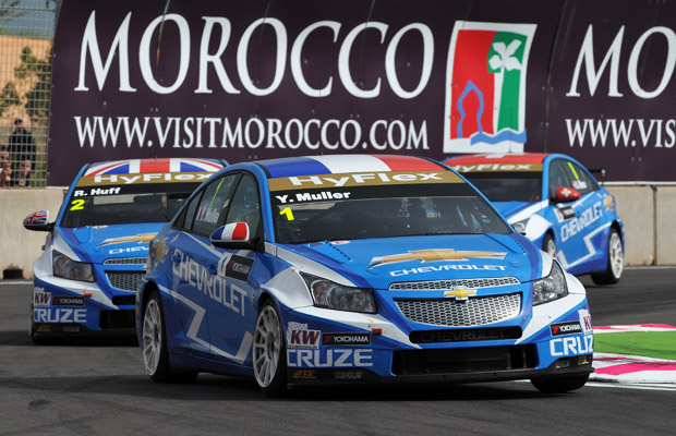 WTCC 2012 Marocco Chevrolet Cruze Muller Mennu Huff