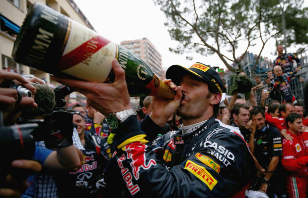 Mark Webber Red Bull Racing Monaco 2012