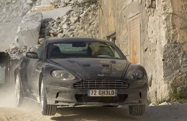 Quantum of Solace Aston Martin DBS James Bond Christies veiling 2012