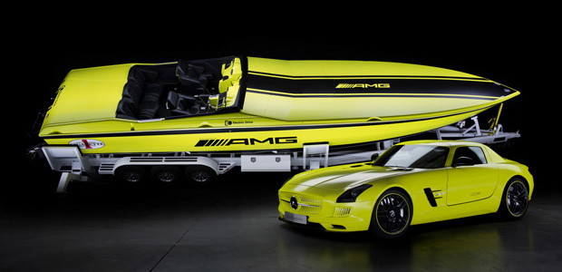 AMGCigarette AMG Electric Drive Concept Cigarette Racing powerboat