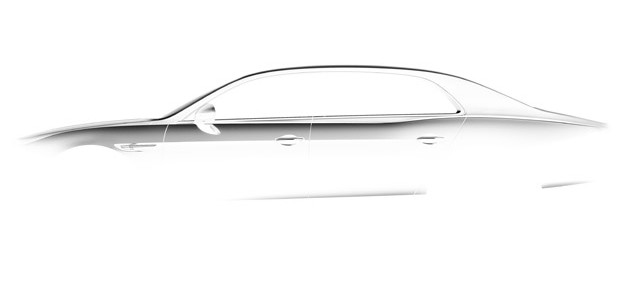 Bentley Flying Spur teaser 2013