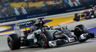 Lewis Hamilton Singapore Grand Prix 2014 Mercedes AMG F1
