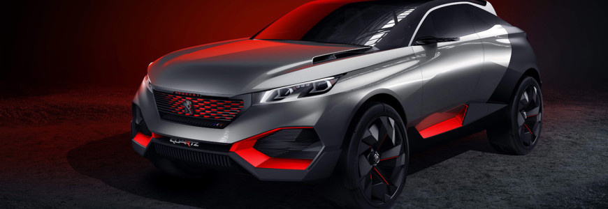 Peugeot Quartz Concept Paris Motor Show 2014 Mondial de l automobile