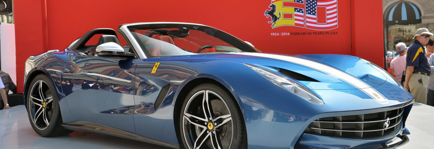 Ferrari f60america reveal 2014