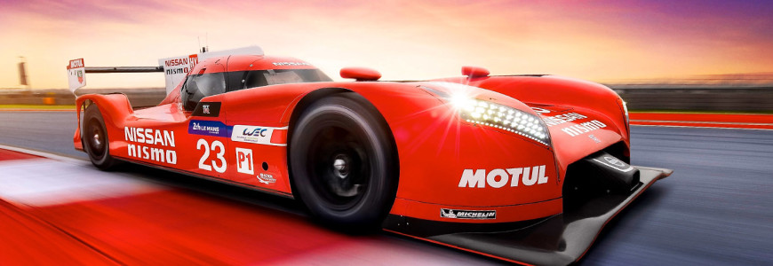 Nissan GT-R LM Nismo LMP1 HY Le Mans 2015 FIA WEC
