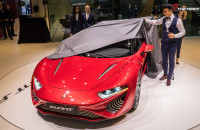 NanoFlow Cell Quant F Concept Hydrogen powered Geneva Motor Show 2015-1